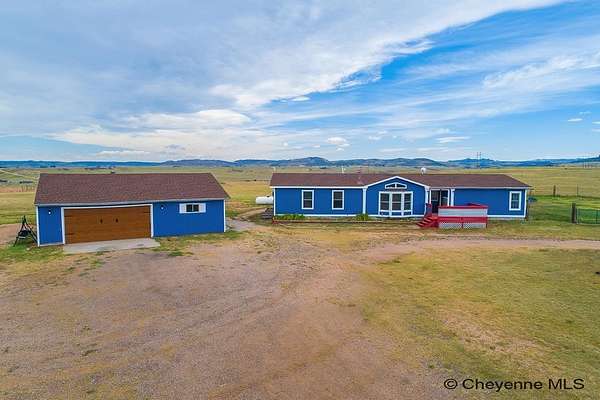 10 Acres of Land with Home for Sale in Cheyenne, Wyoming