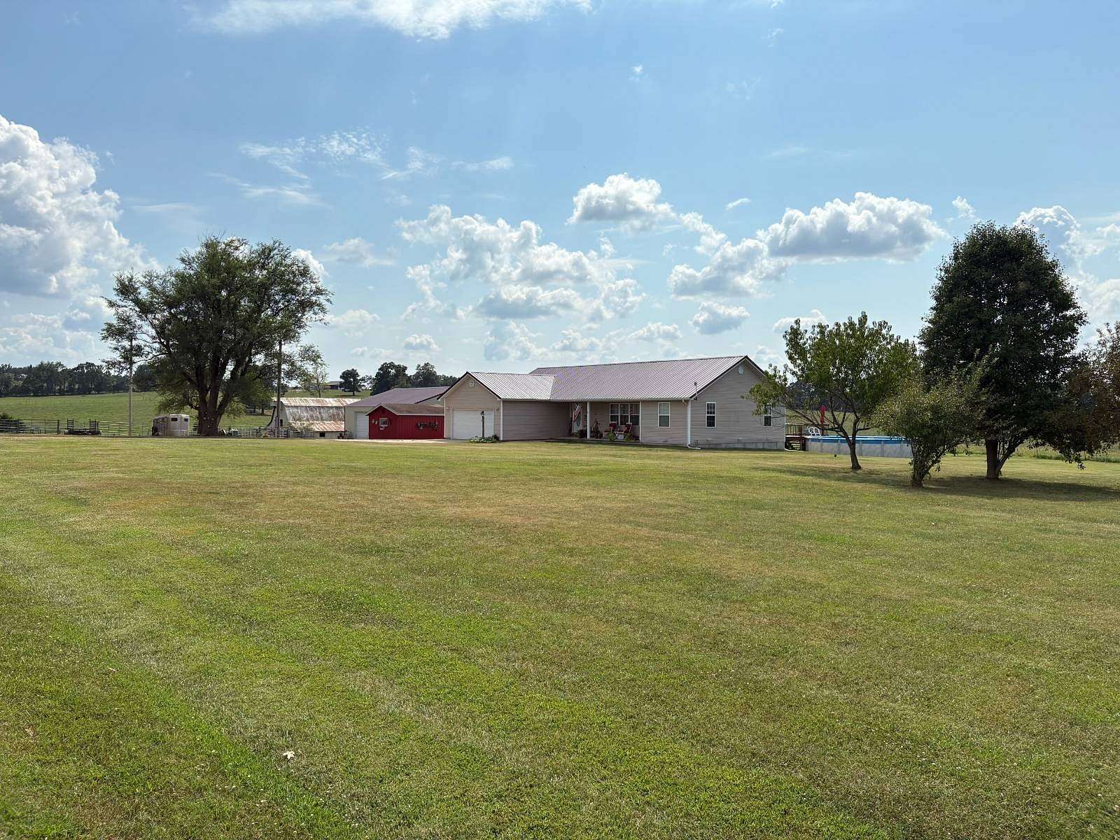 10 Acres of Land with Home for Sale in Falcon, Missouri