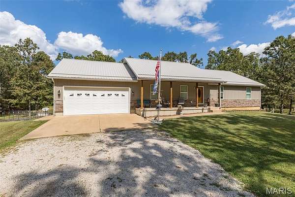 10 Acres of Land with Home for Sale in Mineral Point, Missouri