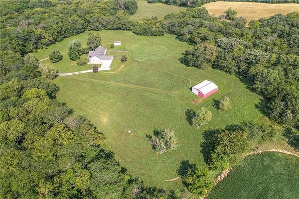 30.7 Acres of Recreational Land with Home for Sale in Turney, Missouri