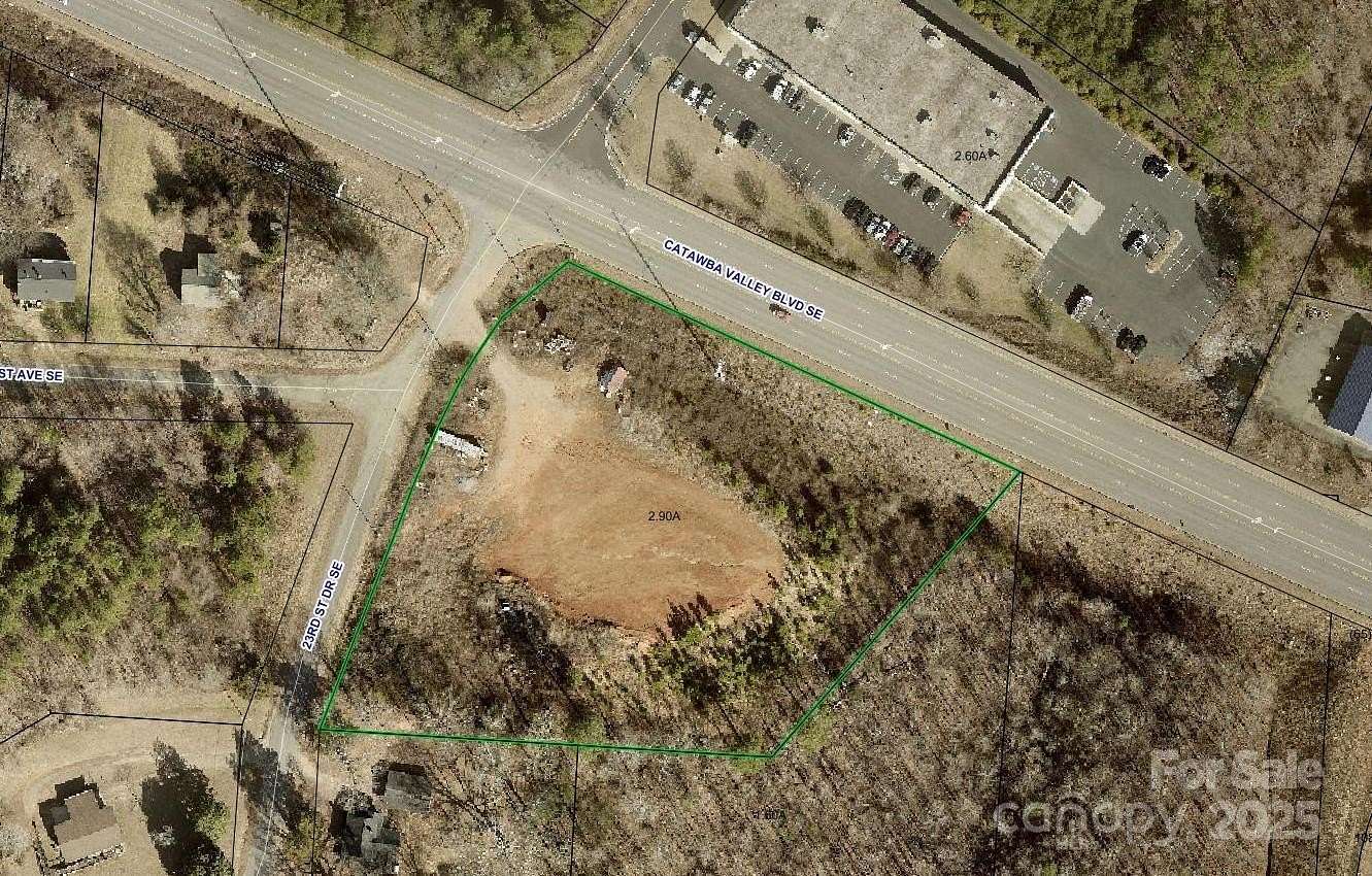 2.88 Acres of Commercial Land for Sale in Hickory, North Carolina
