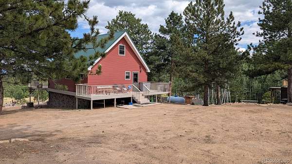 4.6 Acres of Residential Land with Home for Sale in Lake George, Colorado