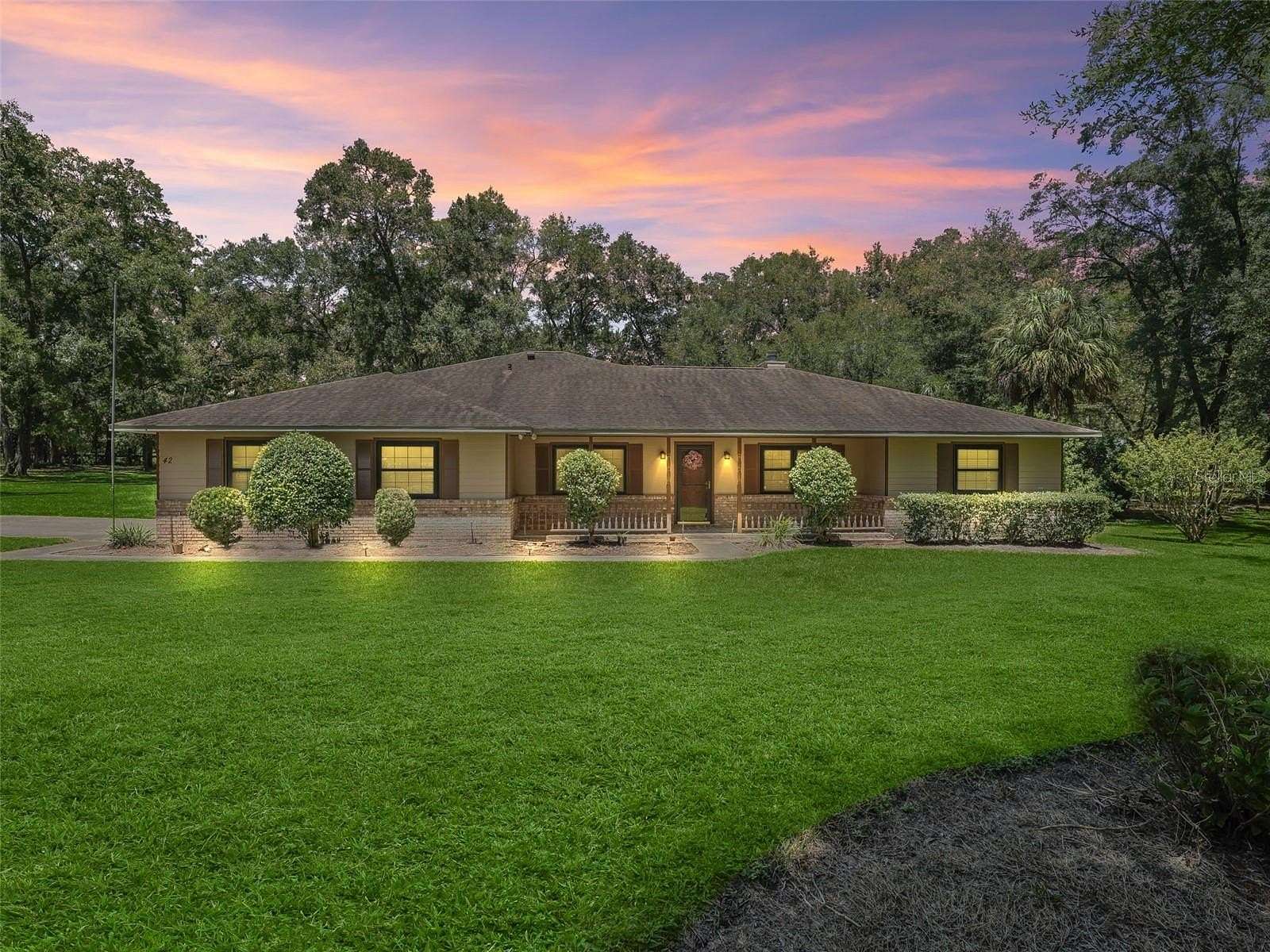 2 Acres of Land with Home for Sale in Ocala, Florida