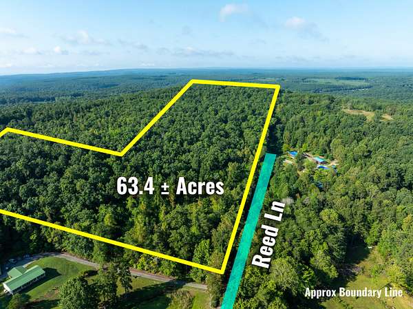 63.9 Acres of Recreational Land & Farm for Sale in Soddy-Daisy, Tennessee