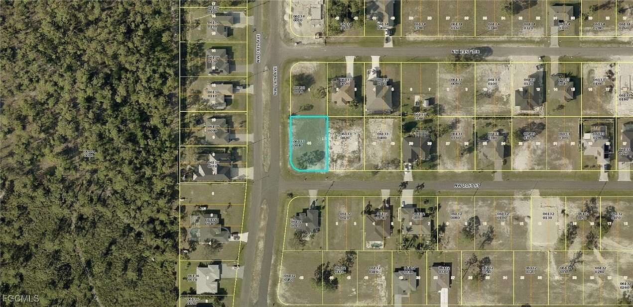 0.24 Acres of Residential Land for Sale in Cape Coral, Florida