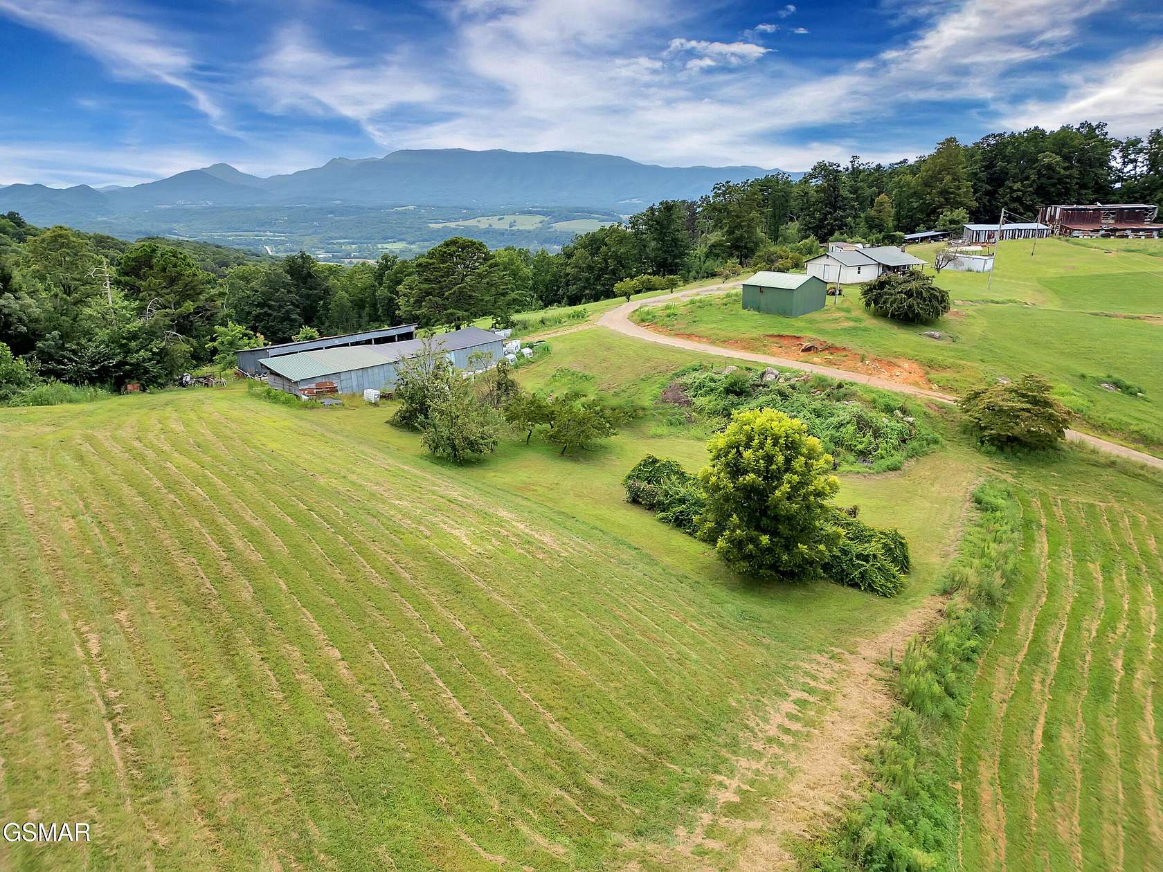 50 Acres of Agricultural Land with Home for Sale in Newport, Tennessee