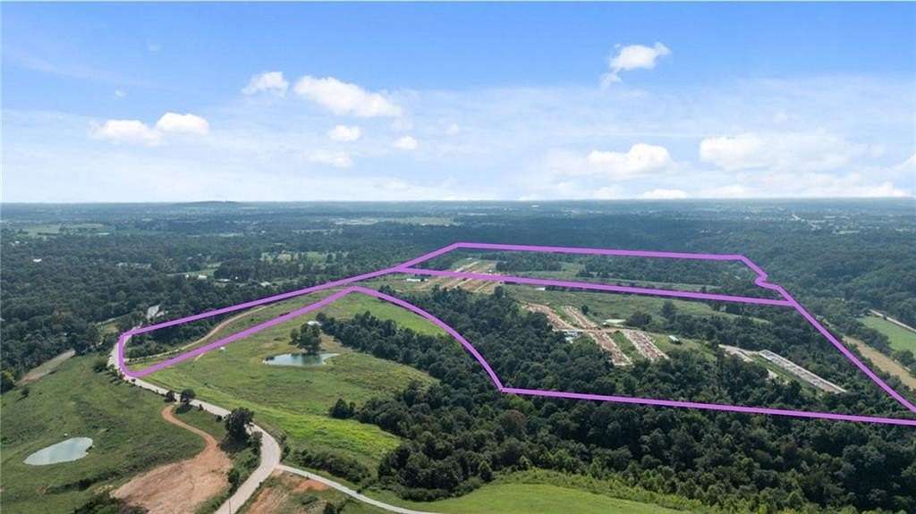 114 Acres of Recreational Land & Farm for Sale in Lowell, Arkansas