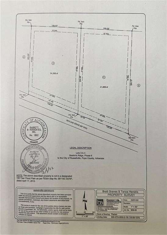 0.81 Acres of Land for Sale in Russellville, Arkansas