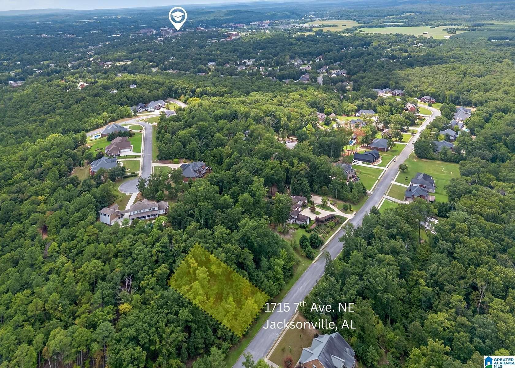 0.59 Acres of Residential Land for Sale in Jacksonville, Alabama