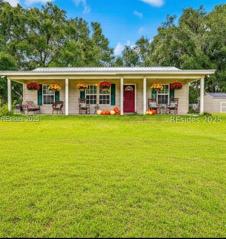 5 Acres of Land with Home for Sale in Ridgeland, South Carolina