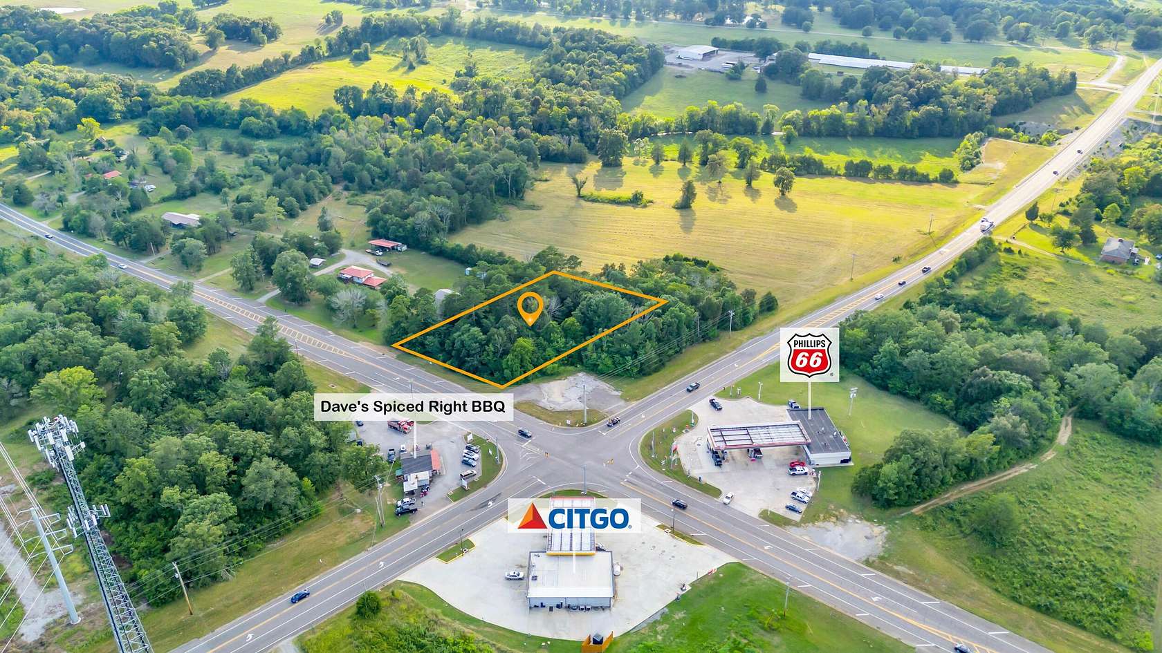 1.26 Acres of Mixed-Use Land for Sale in Georgetown, Tennessee