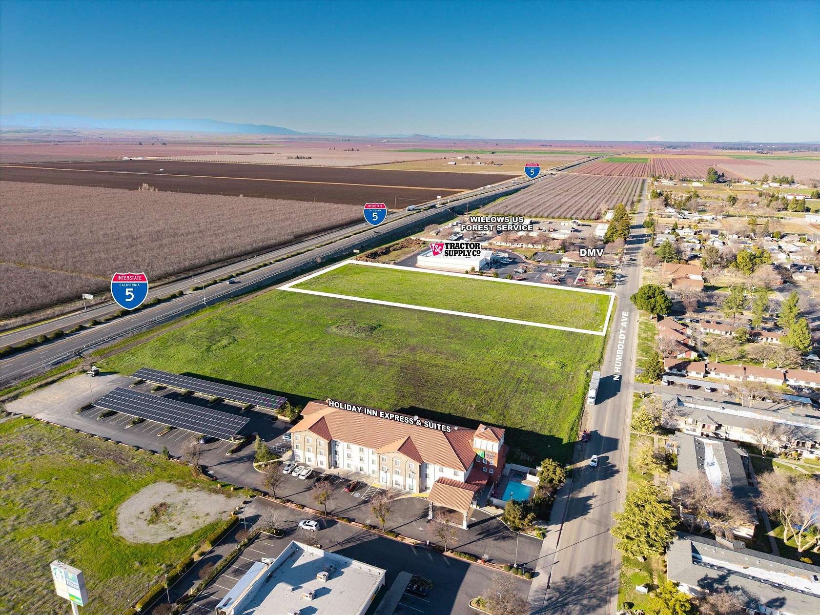 3.32 Acres of Commercial Land for Sale in Willows, California