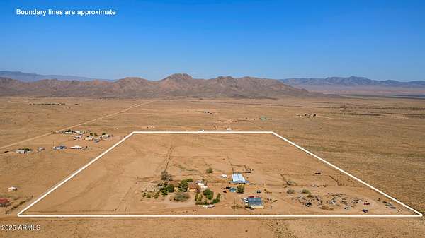 45 Acres of Land with Home for Sale in Kingman, Arizona
