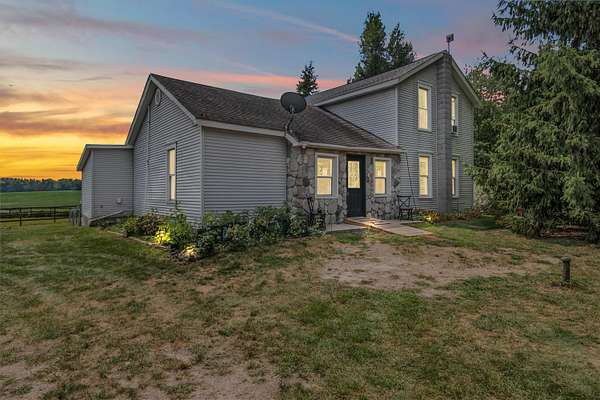 5.75 Acres of Land with Home for Sale in Reading, Michigan