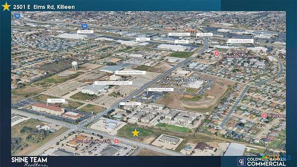 2.1 Acres of Mixed-Use Land for Sale in Killeen, Texas