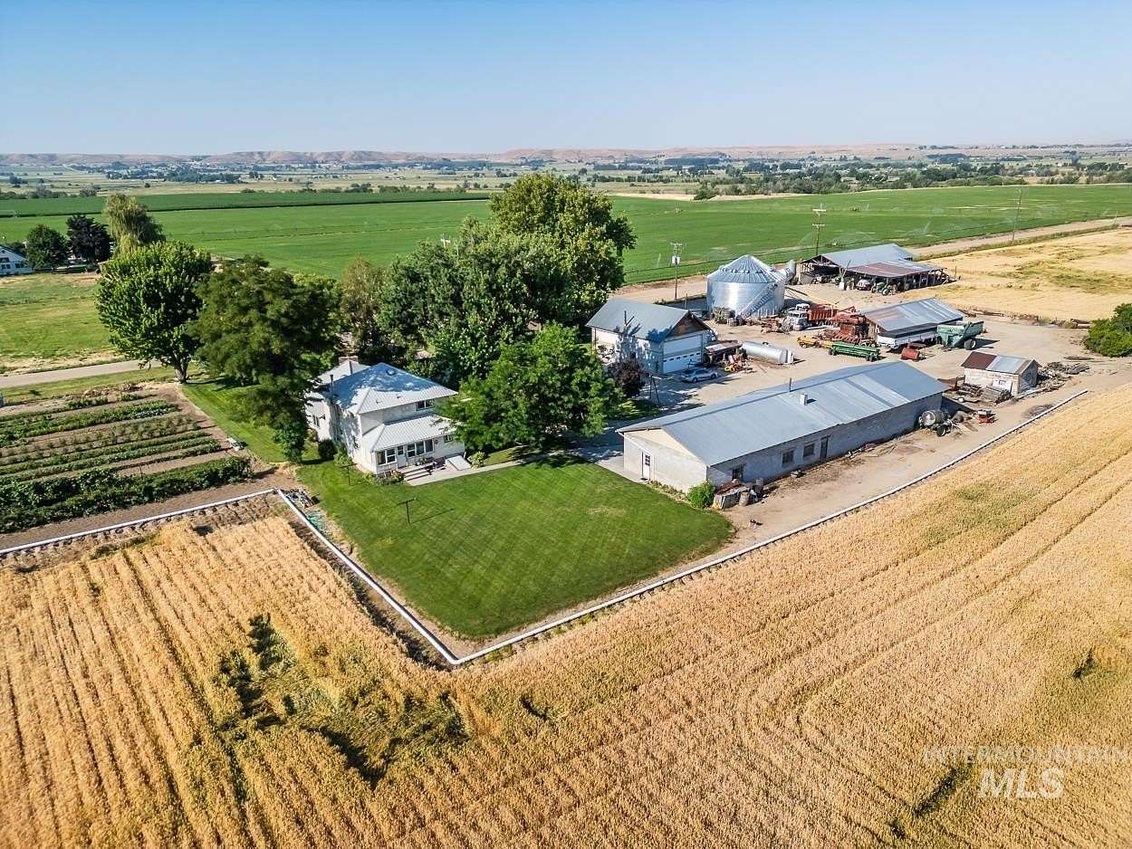 80 Acres of Agricultural Land with Home for Sale in Emmett, Idaho