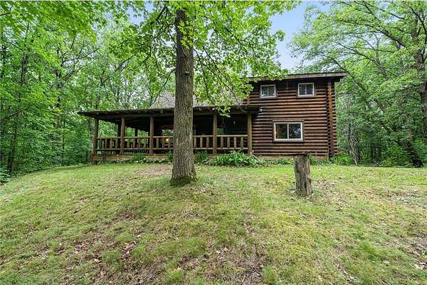 12.1 Acres of Recreational Land with Home for Sale in Wolford Township, Minnesota