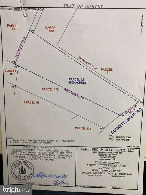 1.47 Acres of Land for Sale in Laurel, Maryland