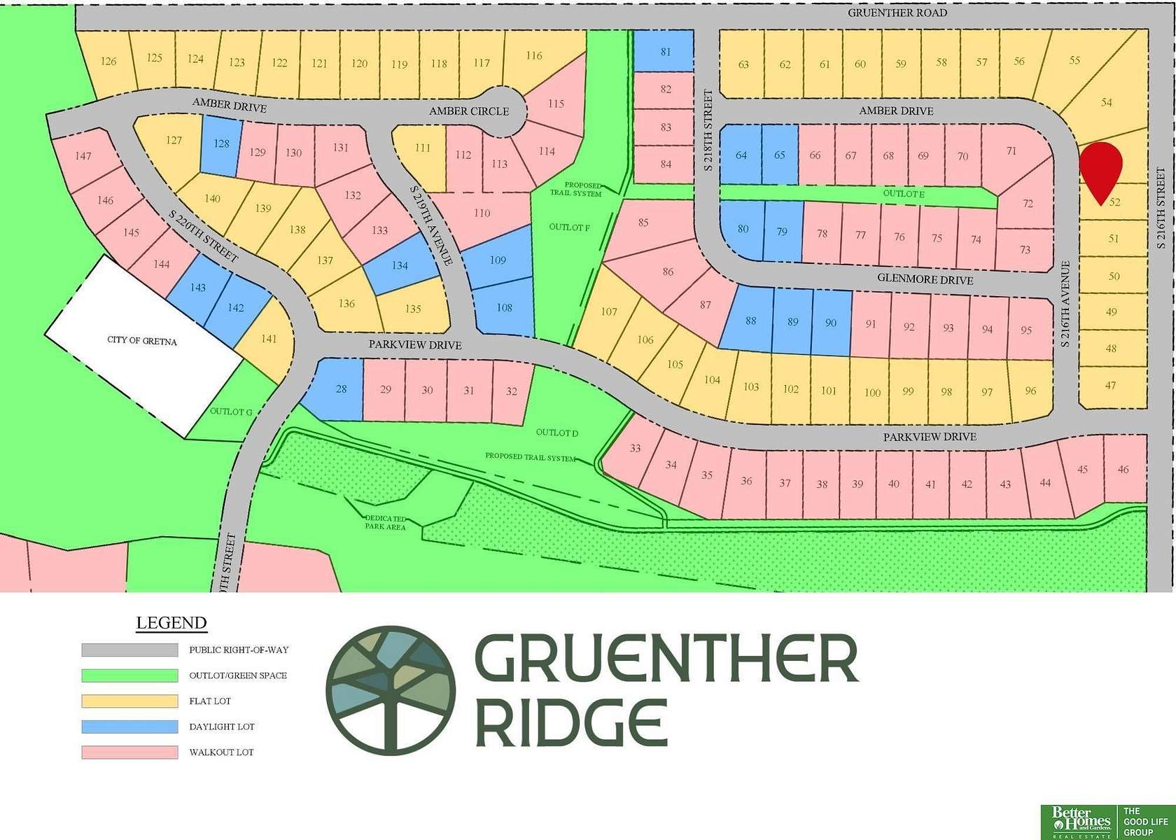 0.21 Acres of Residential Land for Sale in Gretna, Nebraska