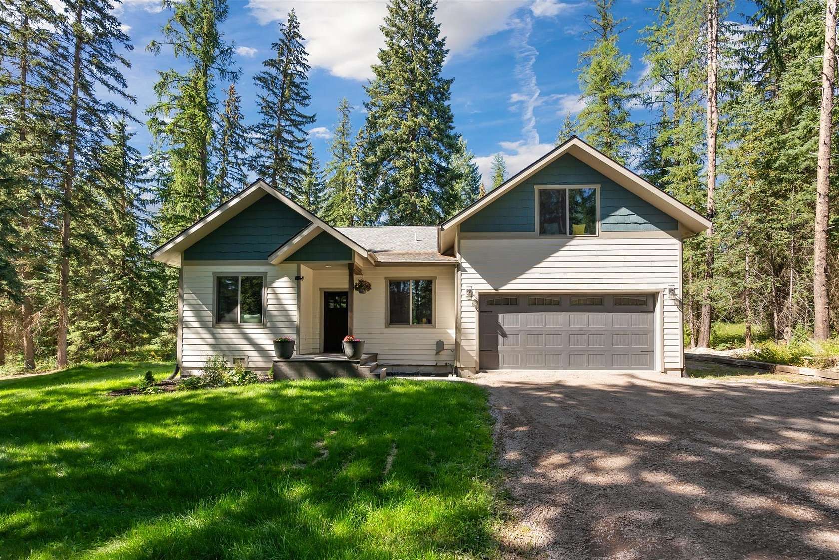 2.12 Acres of Residential Land with Home for Sale in Whitefish, Montana