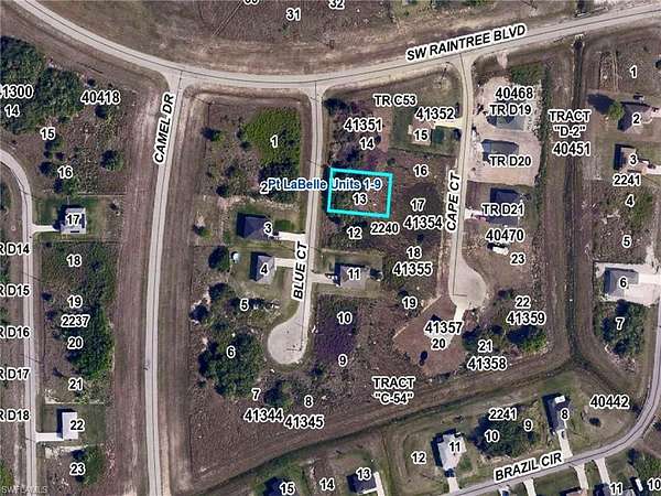 0.23 Acres of Residential Land for Sale in LaBelle, Florida