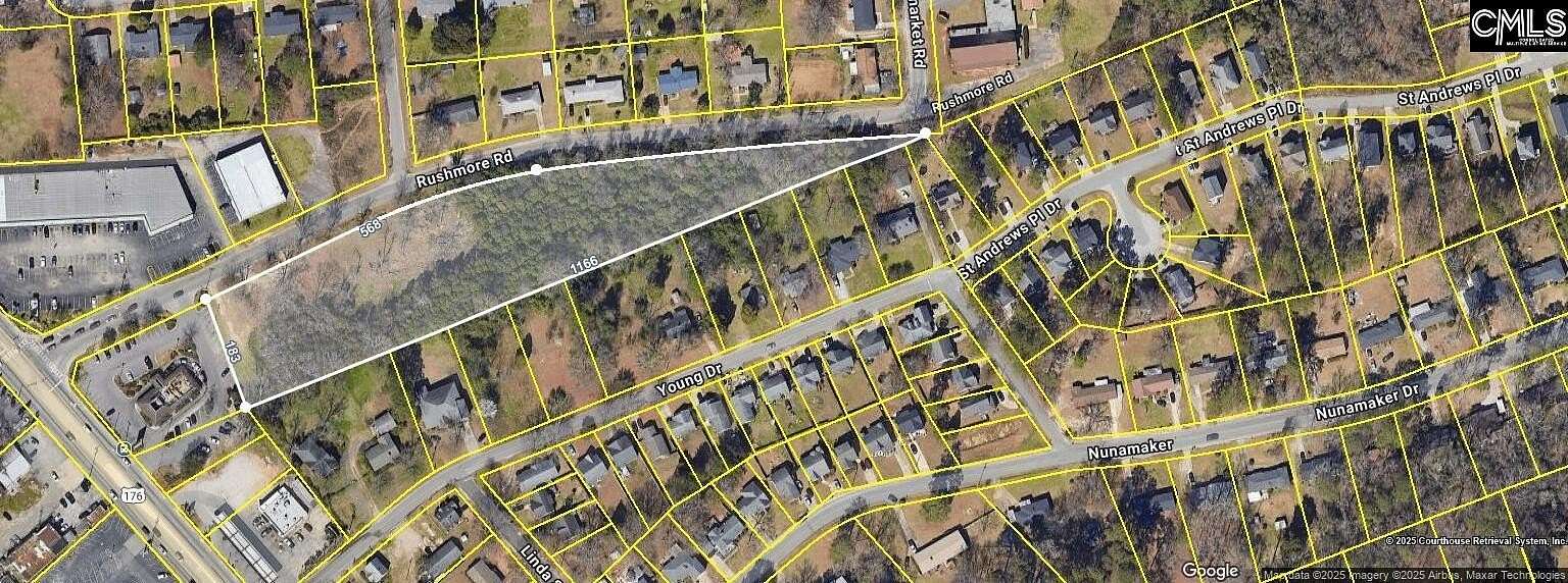 3.89 Acres of Commercial Land for Sale in Columbia, South Carolina