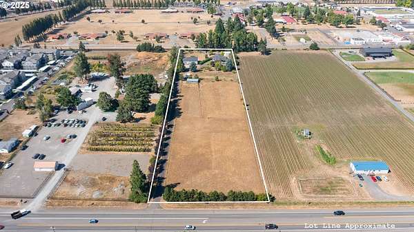 4.76 Acres of Land with Home for Sale in Woodburn, Oregon