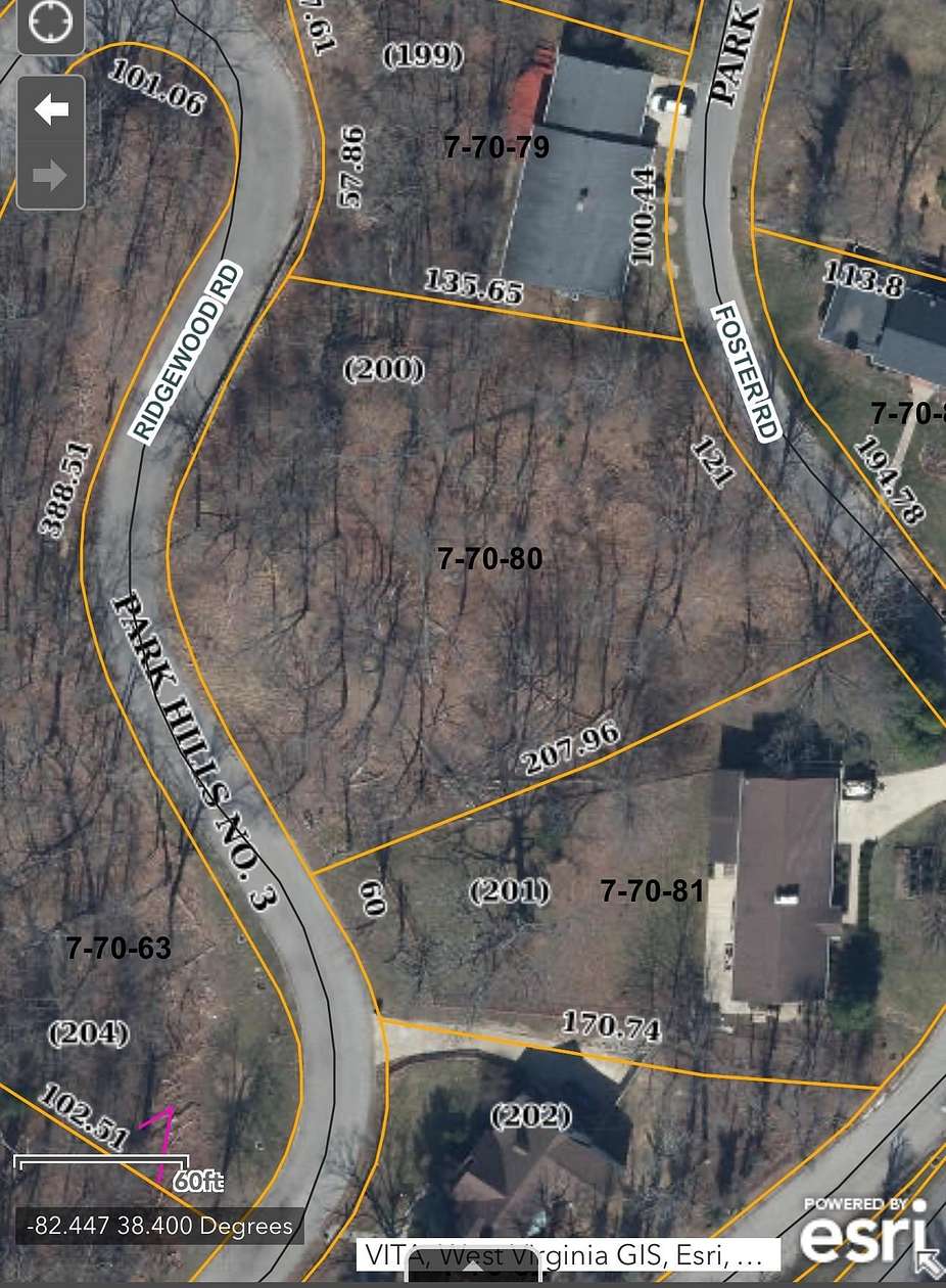 0.72 Acres of Residential Land for Sale in Huntington, West Virginia