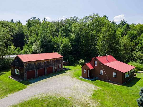 96 Acres of Recreational Land with Home for Sale in Rockingham, Vermont