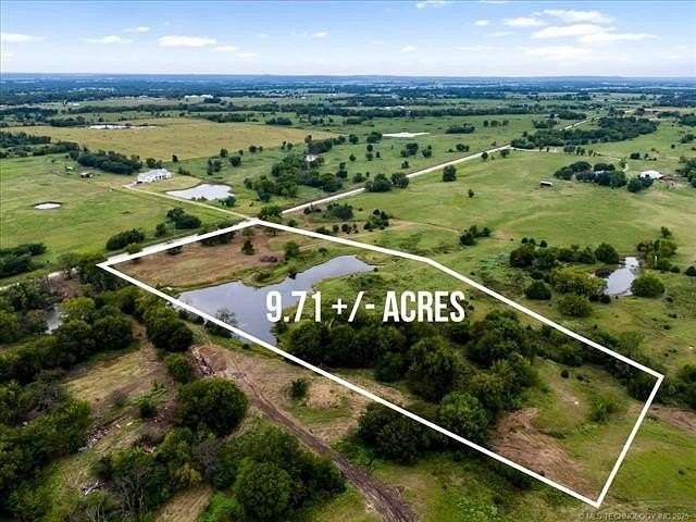 9.7 Acres of Residential Land for Sale in Beggs, Oklahoma