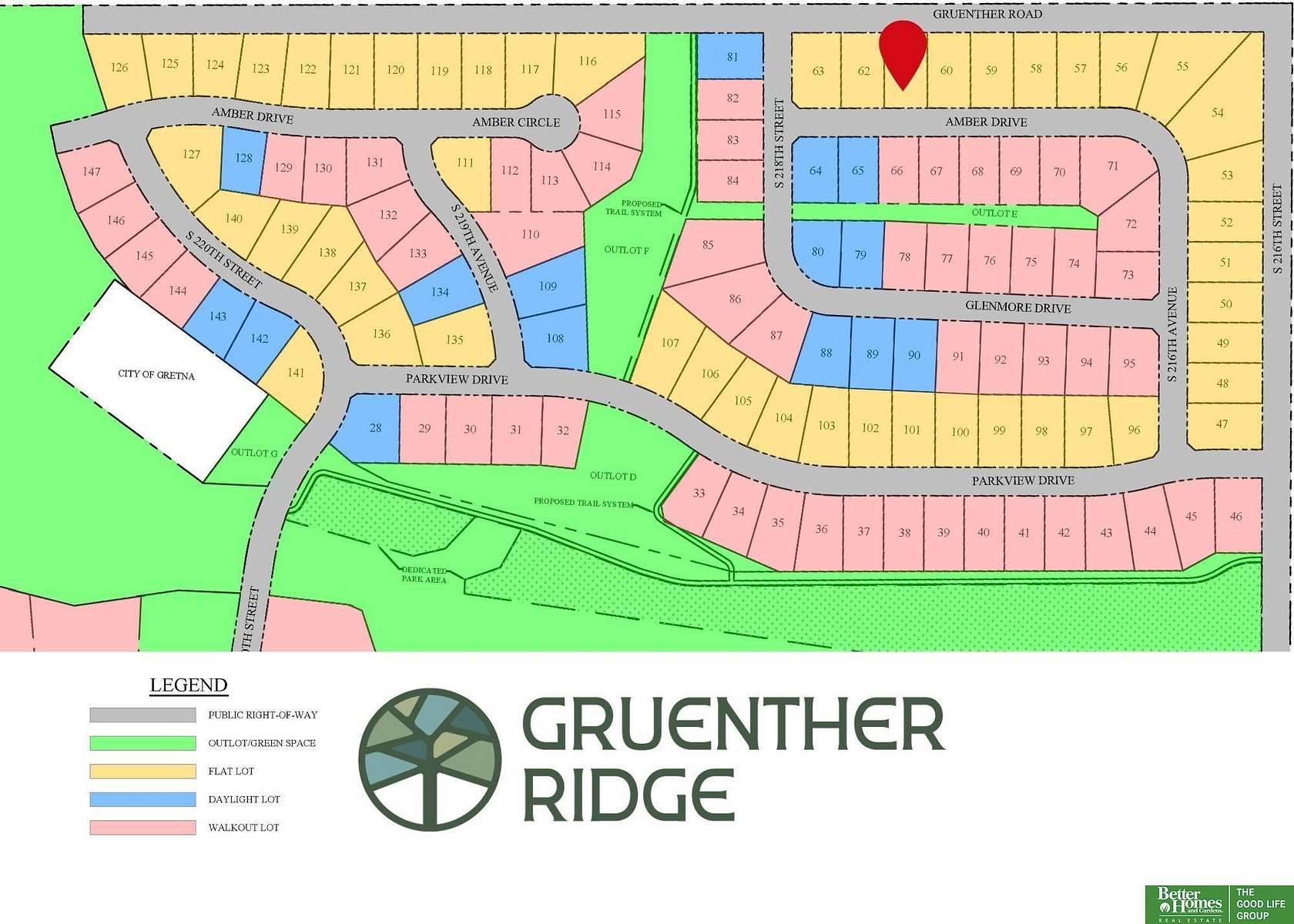 0.22 Acres of Residential Land for Sale in Gretna, Nebraska