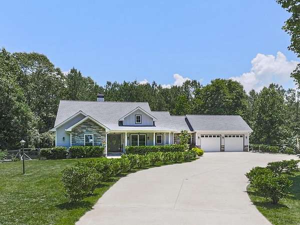 4 Acres of Residential Land with Home for Sale in Ellijay, Georgia