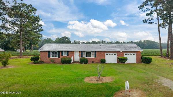 3 Acres of Residential Land with Home for Sale in Dover, North Carolina