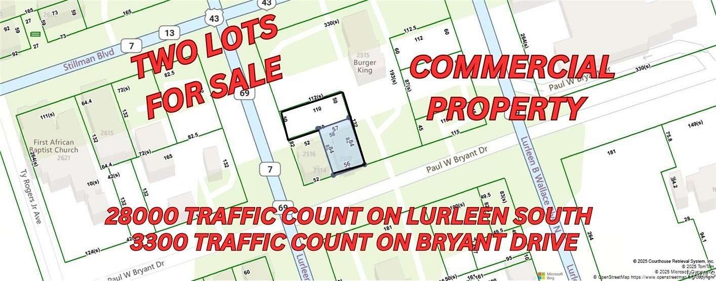 0.33 Acres of Improved Land for Sale in Tuscaloosa, Alabama