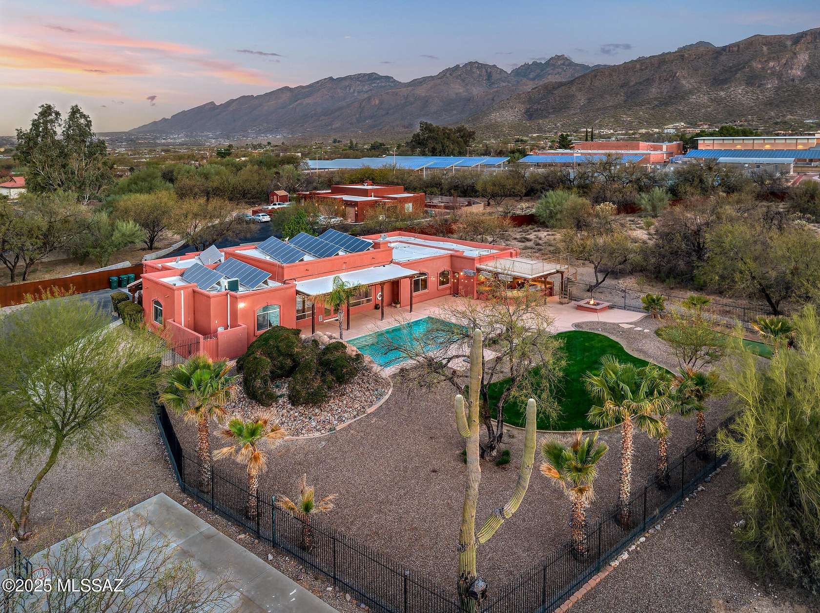 3.3 Acres of Residential Land with Home for Sale in Tucson, Arizona