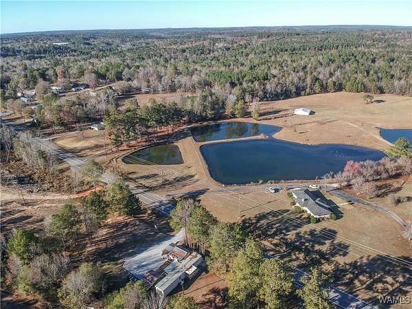 32.2 Acres of Recreational Land with Home for Sale in Vance, Alabama