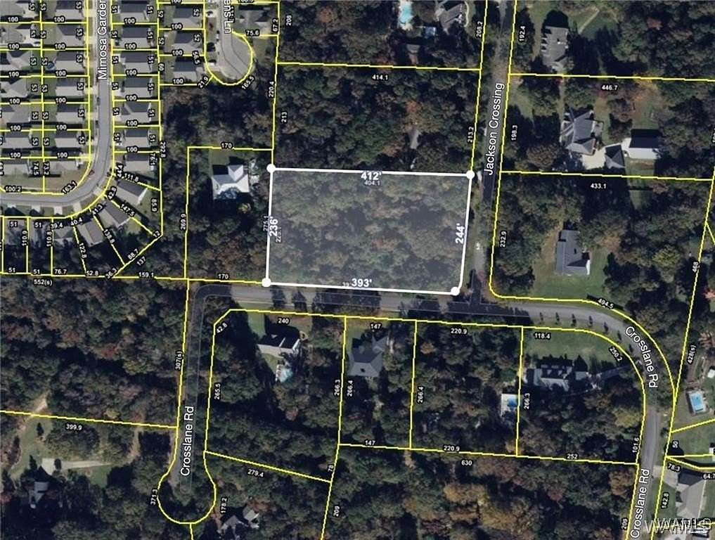 2.25 Acres of Residential Land for Sale in Tuscaloosa, Alabama