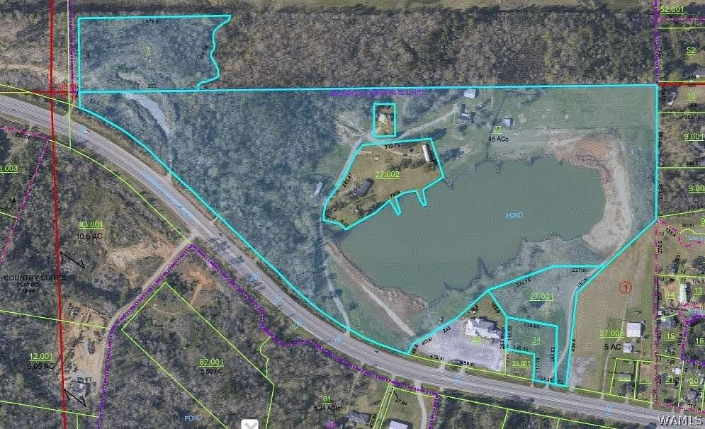 53.9 Acres of Land for Sale in Millbrook, Alabama