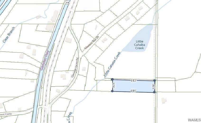 2.5 Acres of Residential Land for Sale in Trussville, Alabama