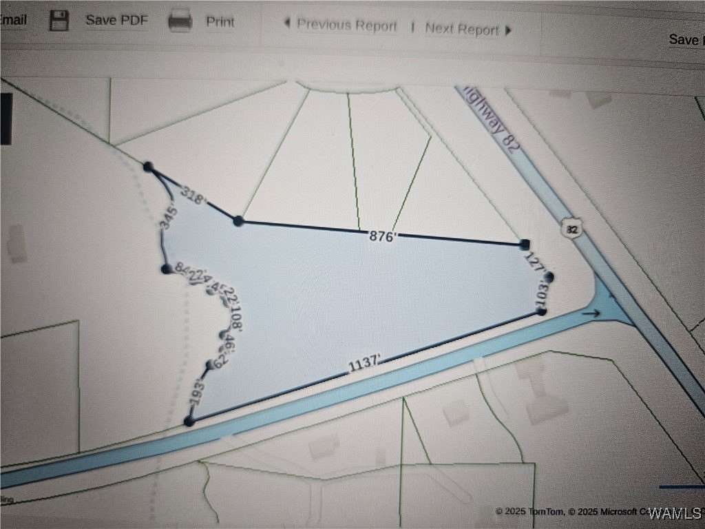 10 Acres of Commercial Land for Sale in Gordo, Alabama