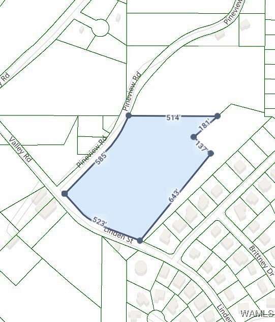 8.2 Acres of Residential Land for Sale in Trussville, Alabama