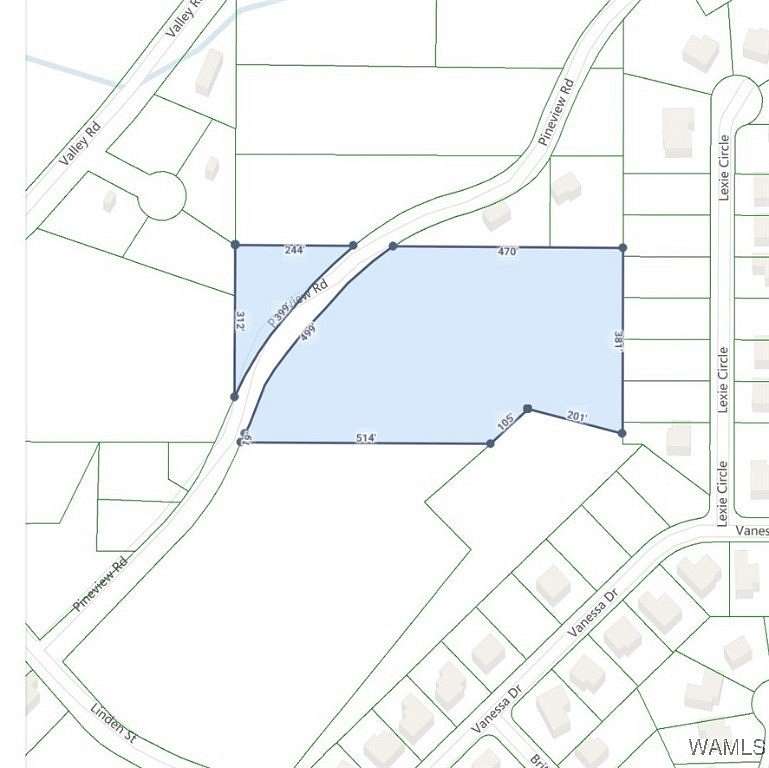 6.6 Acres of Residential Land for Sale in Trussville, Alabama