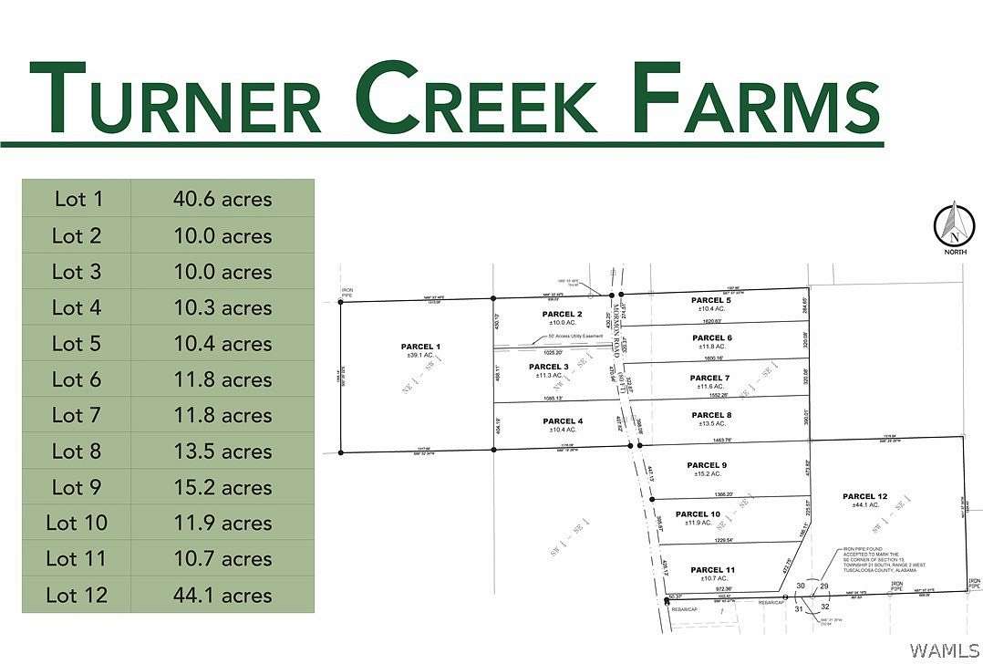 10 Acres of Land for Sale in Northport, Alabama