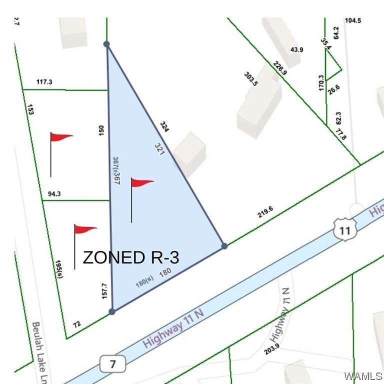 1.35 Acres of Land for Sale in Cottondale, Alabama