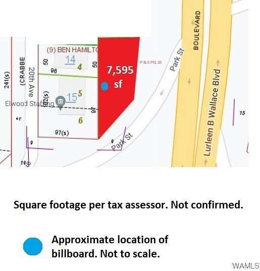 0.17 Acres of Commercial Land for Sale in Northport, Alabama