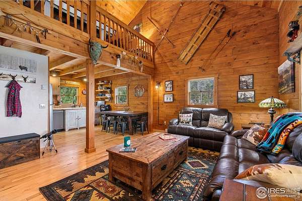 2 Acres of Residential Land with Home for Sale in Red Feather Lakes, Colorado