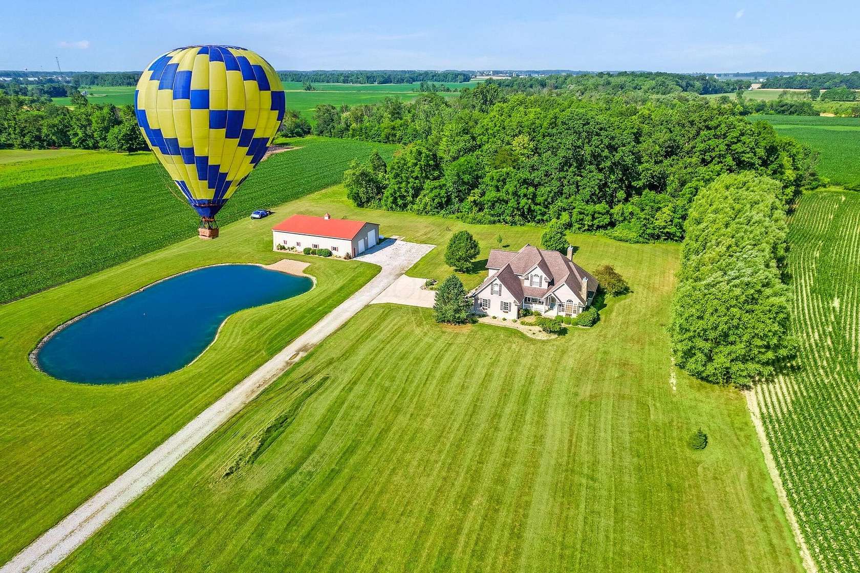 5 Acres of Residential Land with Home for Sale in Shelby, Ohio