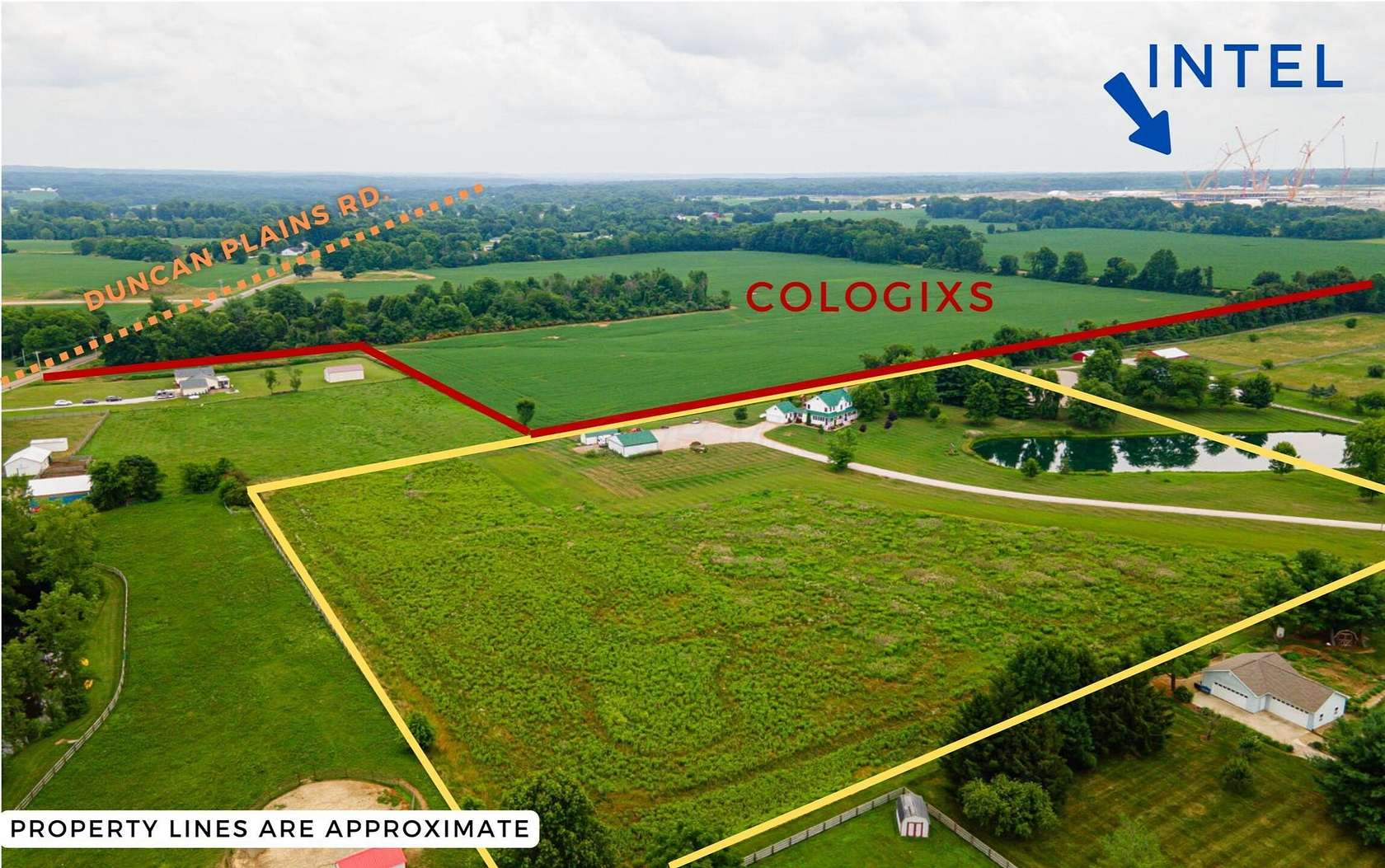 9.68 Acres of Mixed-Use Land for Sale in Johnstown, Ohio