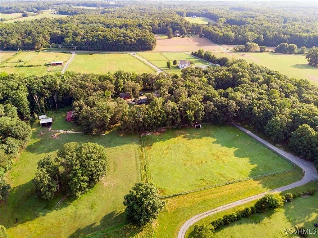 14 Acres of Land with Home for Sale in Montpelier, Virginia