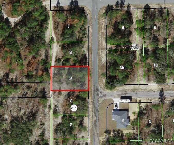 0.23 Acres of Residential Land for Sale in Citrus Springs, Florida